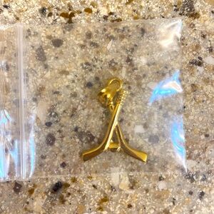 💛⭐️Kids gold Hockey pendant